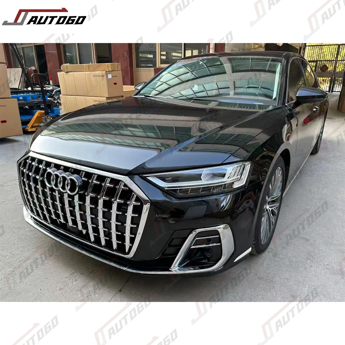 Auto Modification Conversion Facelift Refit Retrofit Old to New Body Kit for Audi A8 A8L D5 2018-2022 Upgrade to 2023 D5PA Horch