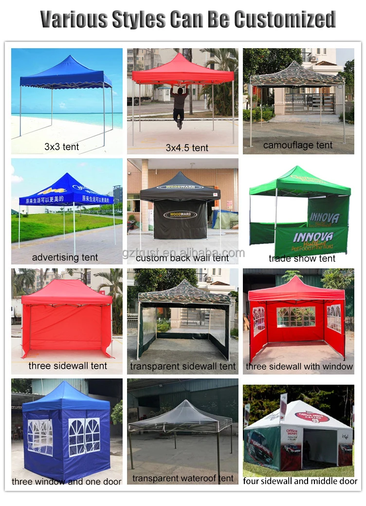 Portable car parking outdoor 3x3 event wedding party tent folding tent