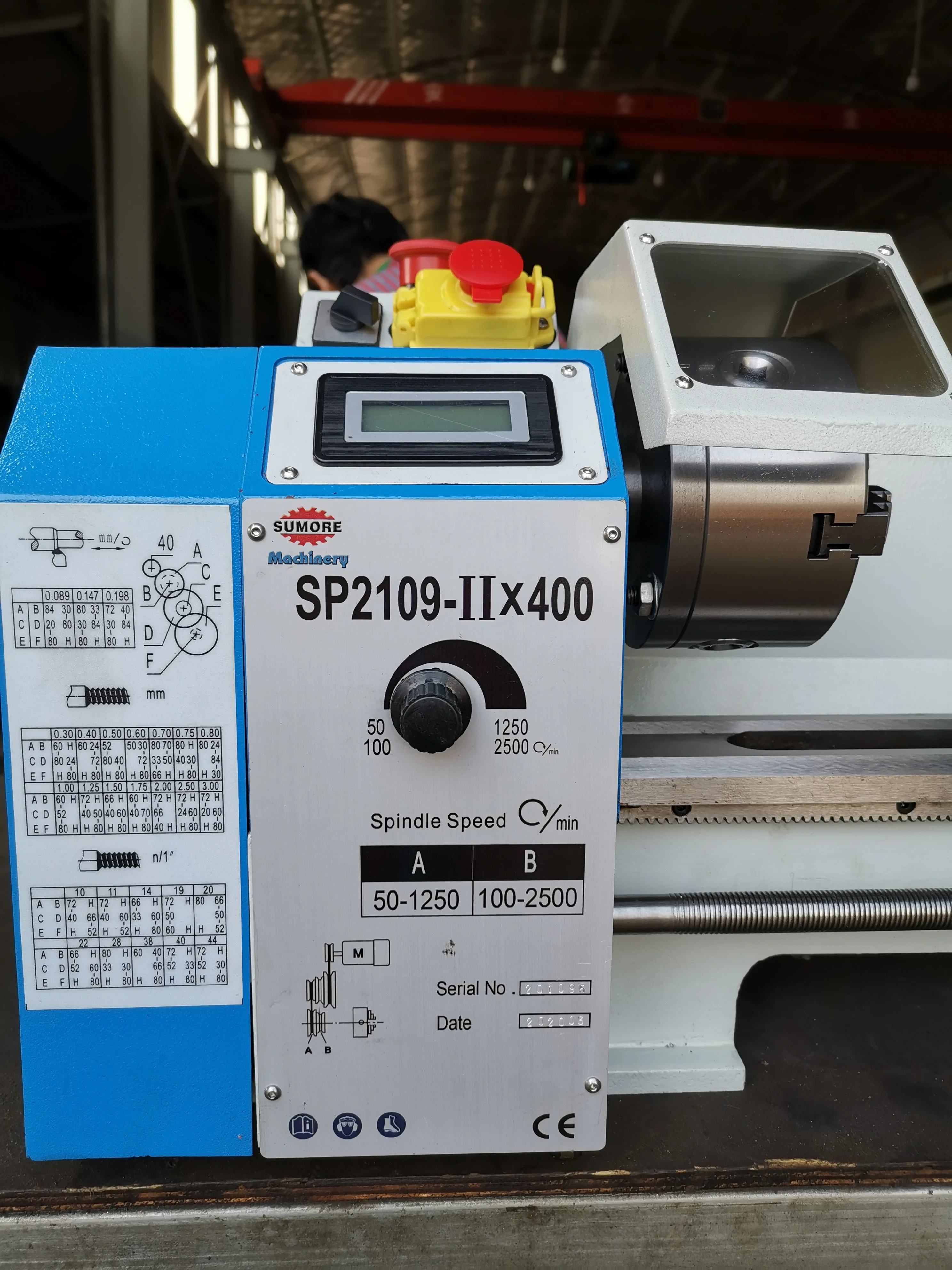 WM210V Double Chuck Brushless Motor Mini Lathe Machine Manual