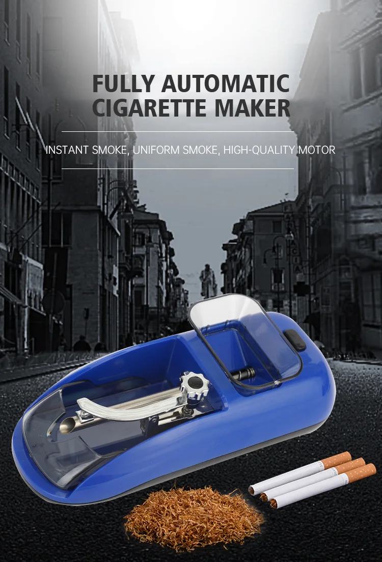 Automatic cigarette artifact household machine self-made electric cut tobacco paper hand cigarette new small cigarette