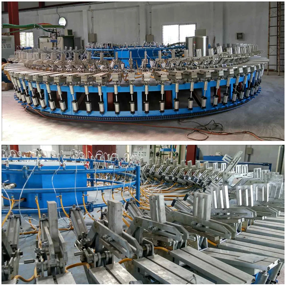 Full Automatic Pu Shoe Sole Making Machine Footwear Pouring Production Line Pu Sport Shoe and Safety Shoe Molding Machine
