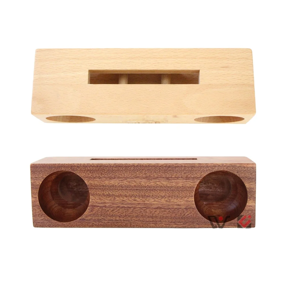 thumbnail image 2 of Bamboo Phone Speaker Amplifier - 31cm Natural Wood Acoustic Stand For All Smartphones 2 of 13