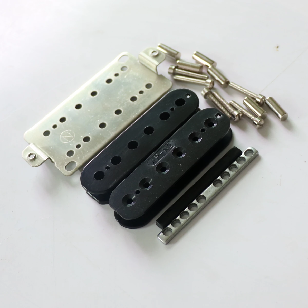 Donlis Alnico 5 Bar Humbucker Guitar Pickup Kits With Nickel