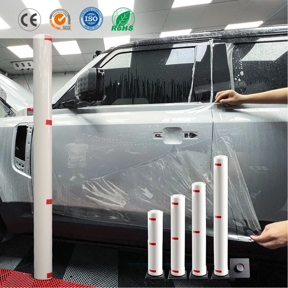 Carlas American High-Quality Glossy Transparent TPU Paint Protection Film Suitable For All Vehicle