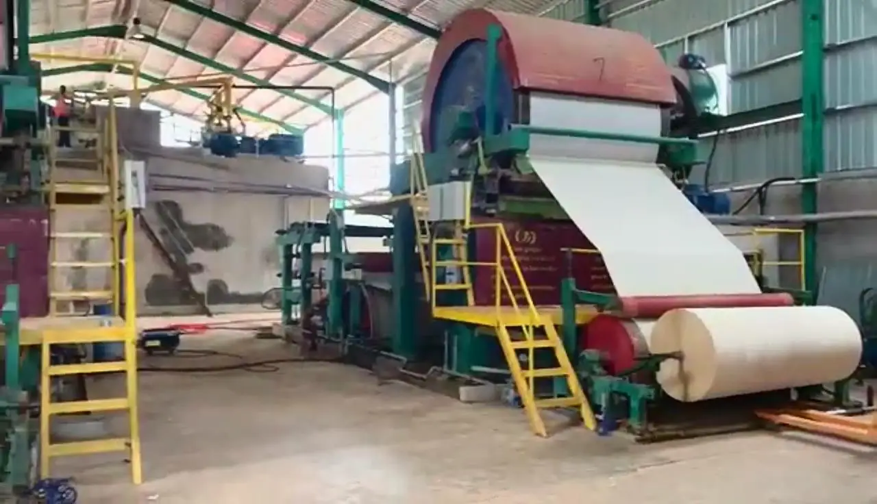 Automatic Paper Production Line Facial/ Toilet Tissue Paper Making