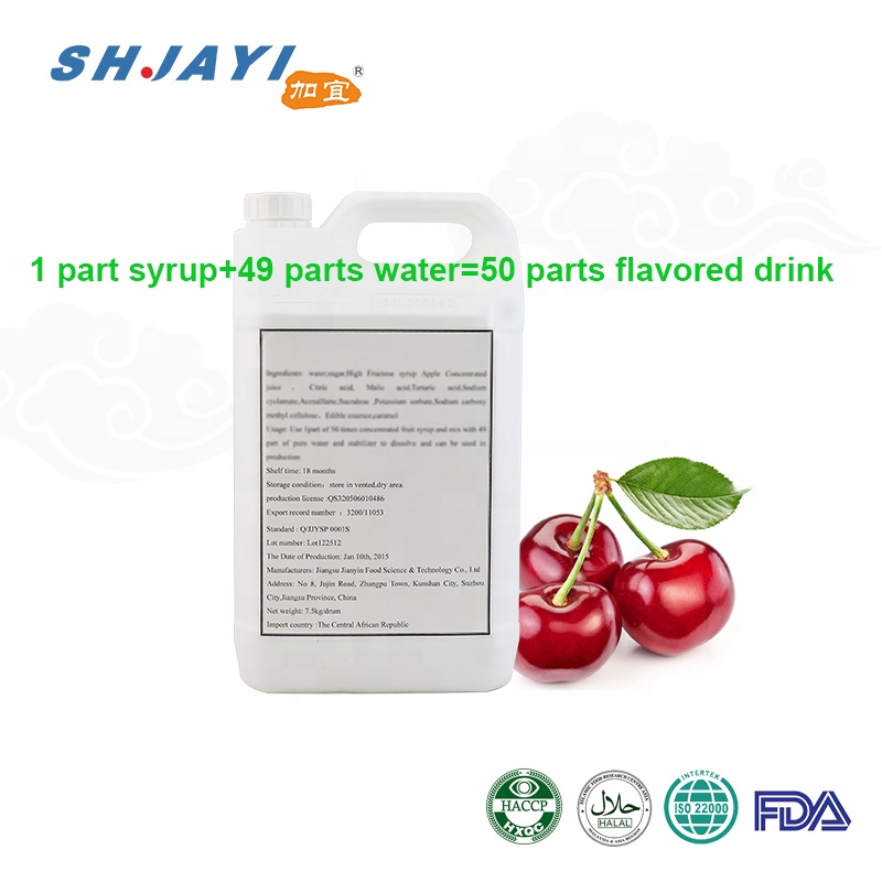 50 концентратов вишневого сиропа, Ароматизированная газированная сода, формула для напитков, Заводское производство