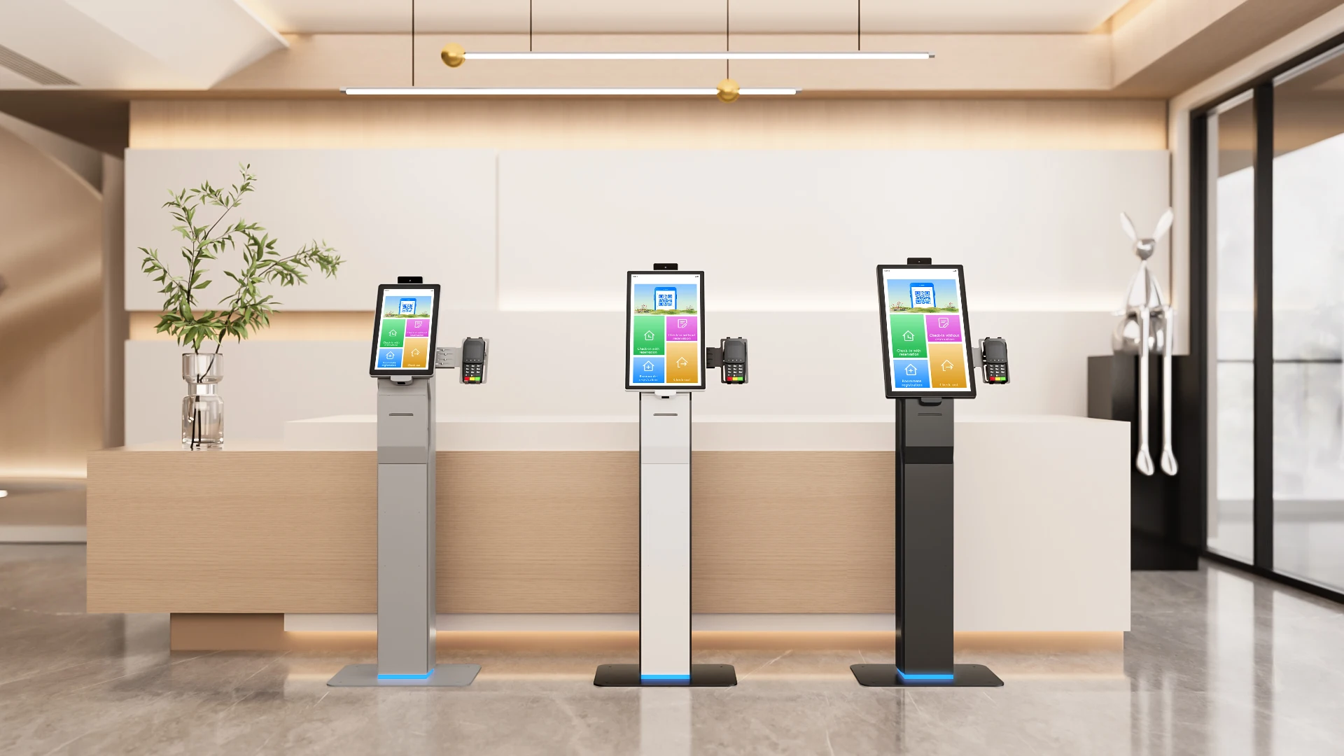 Customizable Self Kiosk With Multiple Mounting Options and Branding ...