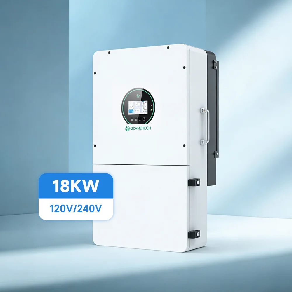 US Stock Home Energy Storage System with 18KW 16kw 15kw 48Vdc Split Phase Solar Inverter and 30KWh 51.2V Energy Storage Battery