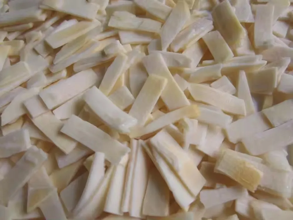 شريحة من جذوع الخيزران المجمدة - منتج صيني بأسعار منخفضة بالجملة