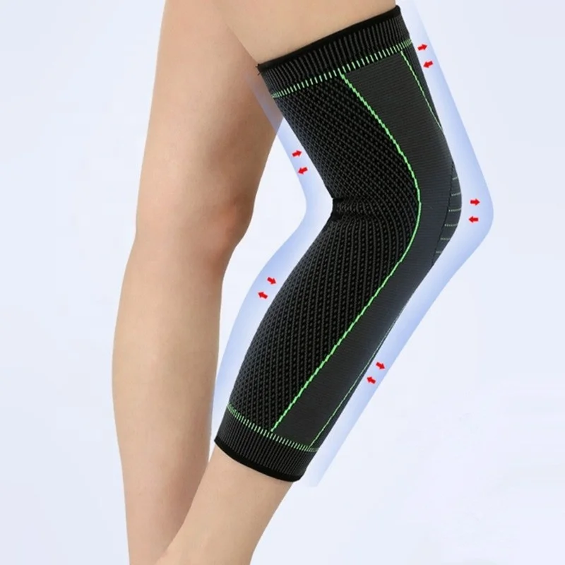 2023  Compression Leg Sleeve for Basketball Volleyball Weightlifting Knee Compression Sleeves