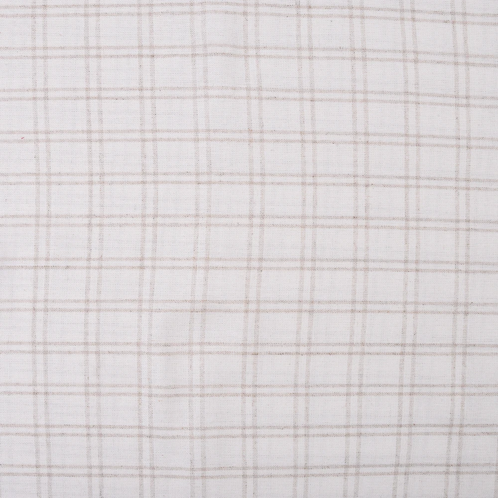 product rayon linen blend yarn dyed natural fabric for clothing-8