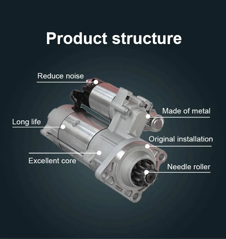 One Year Warranty Truck Starter Engine Parts Price Vg1560090001 Tractor