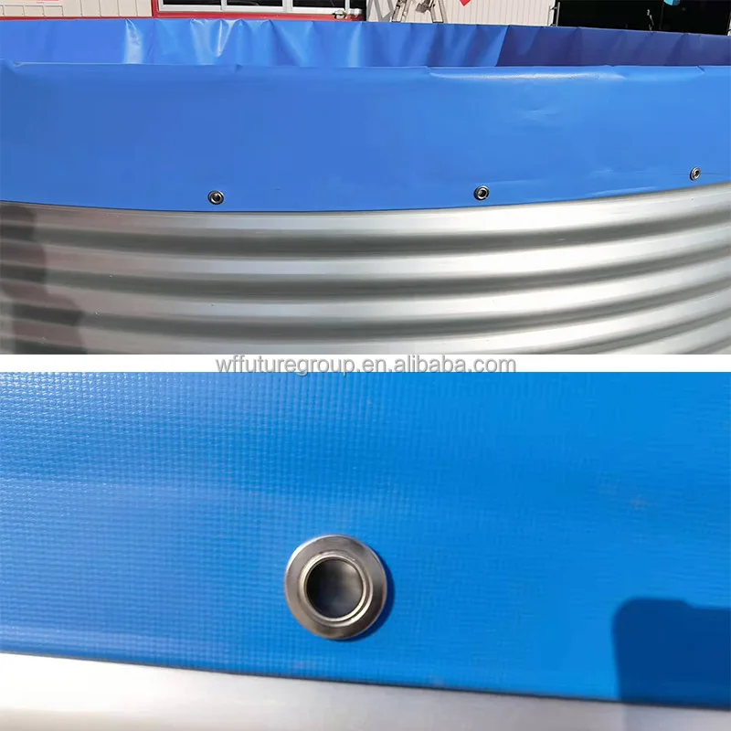 Tilapia Catfish Breeding Water Storage Aquaculture Fish Farming Large