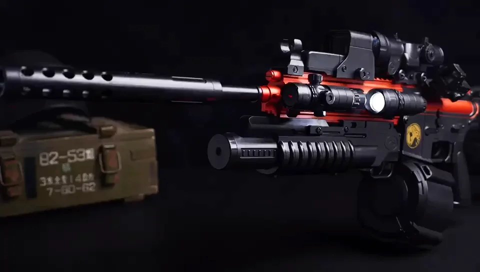 Splatter Splat Ball Gun Ak47 Ak 47 Ammo Gel Guns Rechargeable Electric