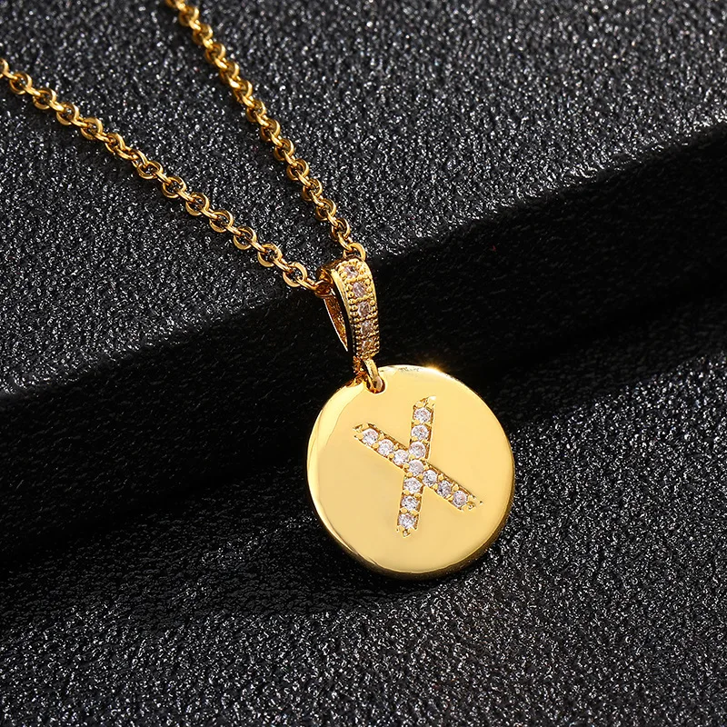 Initial Pendant Necklace