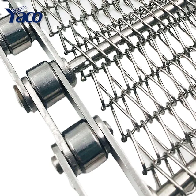 Stainless Steel Balanced Weave Conveyor Wire Mesh Belt Tape For