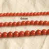 Persimmon Red 6mm 5pcs