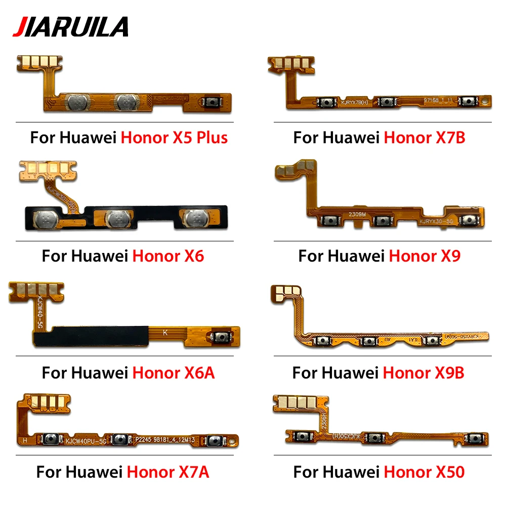 Nappe (batterie Externe) Power + Volume Pour Honor X6 - Pièce Détachée D'occasion Fonctionnelle