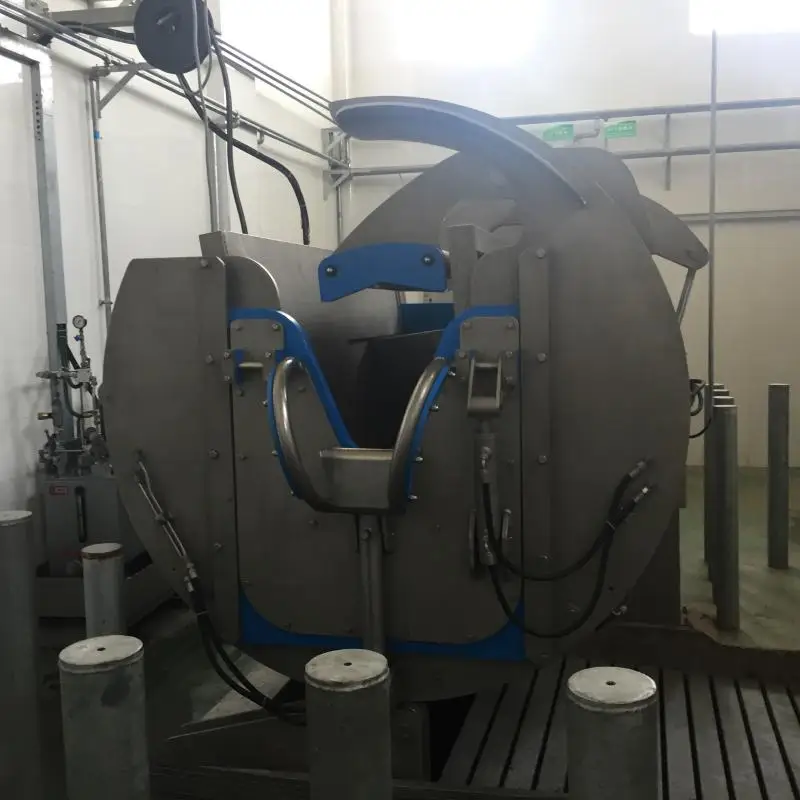 Pneumatic Halal Rotary Slaughter Box for Humane Slaughter