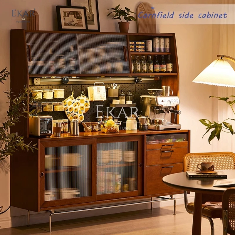 product new design solid wood multifunctional storage sideboard for restaurant-60