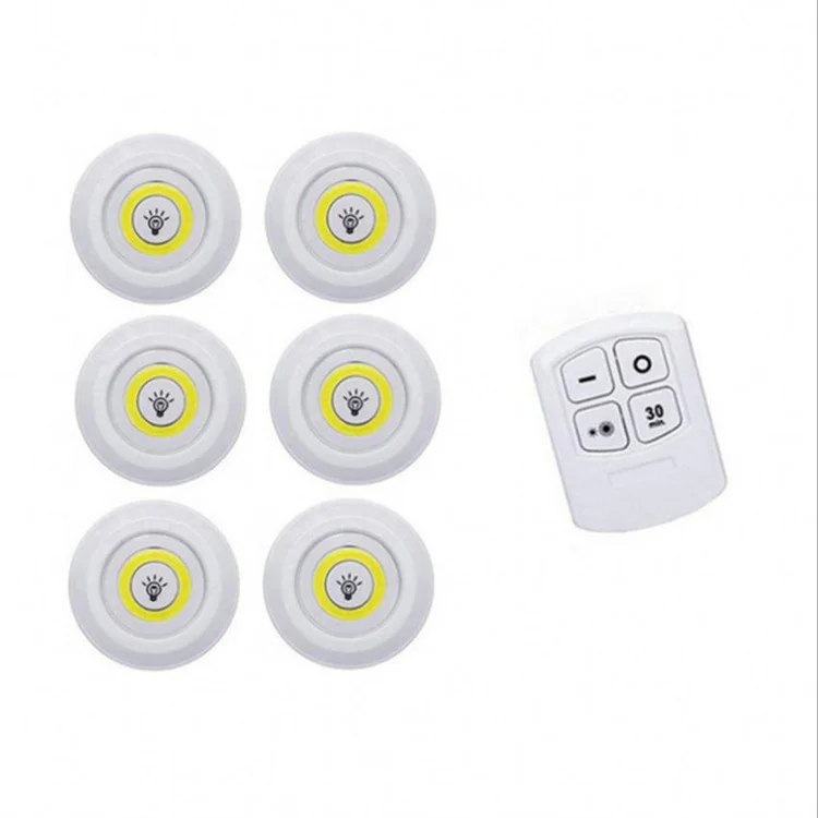 Wireless Remote Control Pat Touch Lighting Reading Night Light Interior Decorative Home Creative Gift Cabinet Light