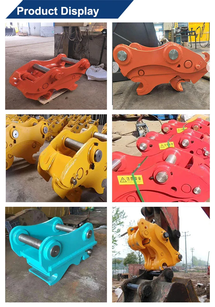 68 Ton Excavator Quick Coupler Excavator Bucket Quick Hitches