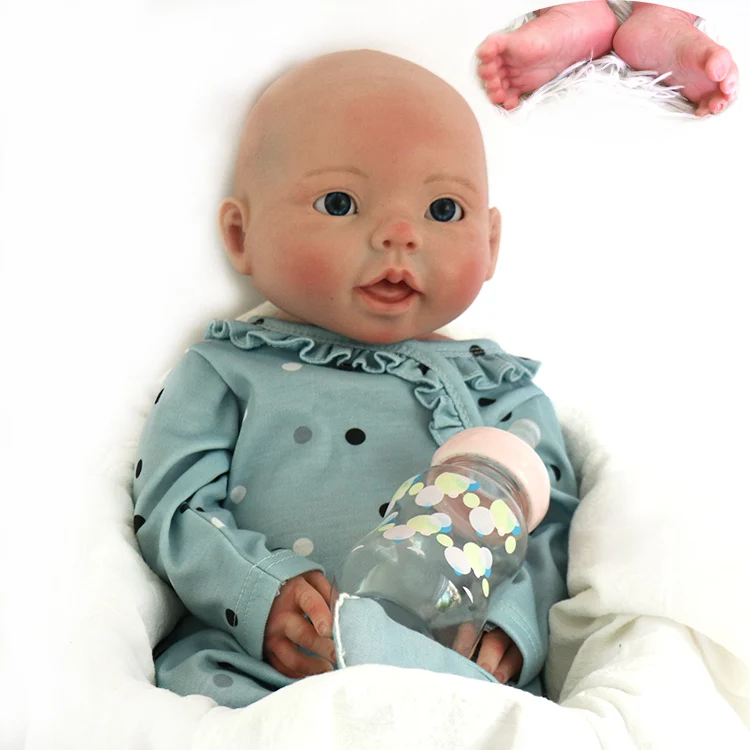 46cm かわいいベベ フルシリコンボディのリボーンベビードール
