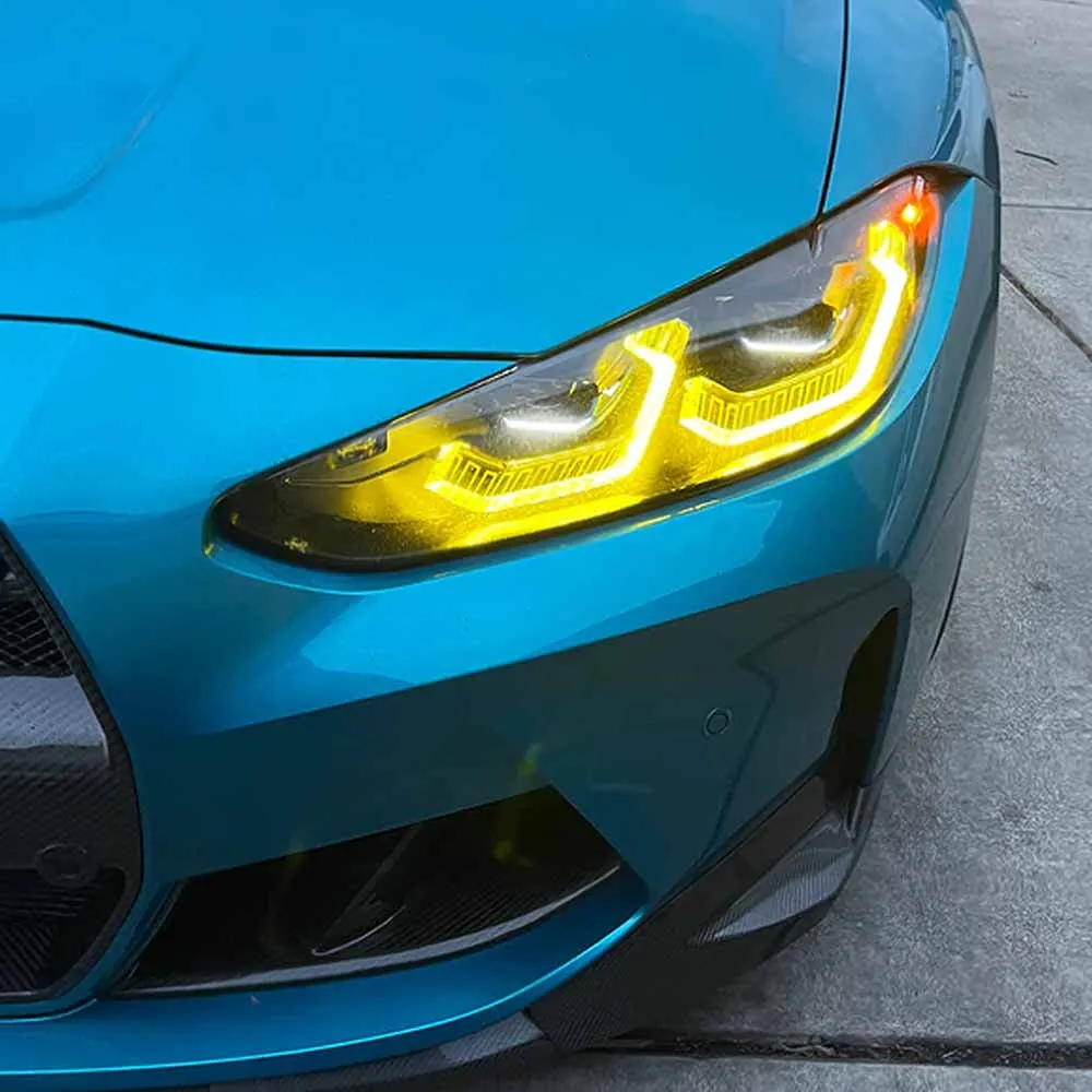 BMW M4.M3LCIヘッドライト用イエローモジュール BMW M4.M3LCIヘッドライト用イエローモジュール BMW M3(G80)／M4(G82
