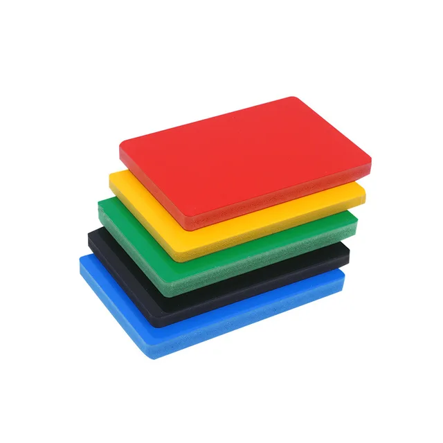 High Quality Hard High Density Glossy 2mm 3mm 4mm 8mm 10mm 12mm 15mm Extruded Pvc Foam Board Pvc Plastic Sheet