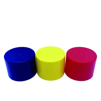 Plastic Screw Cap 24mm 28mm Size with PP Material Screw Cap for Cosmetic Packaging Jars and Bottles