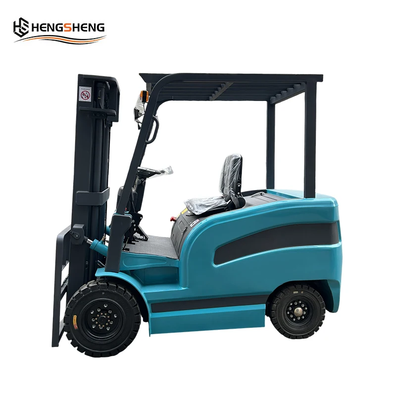 CE/EU/EPA 2-ton Electric Forklift Raise the Height by 3 Meters 60V/140AH Battery Can Work Continuously for 6 Hours Warehouse