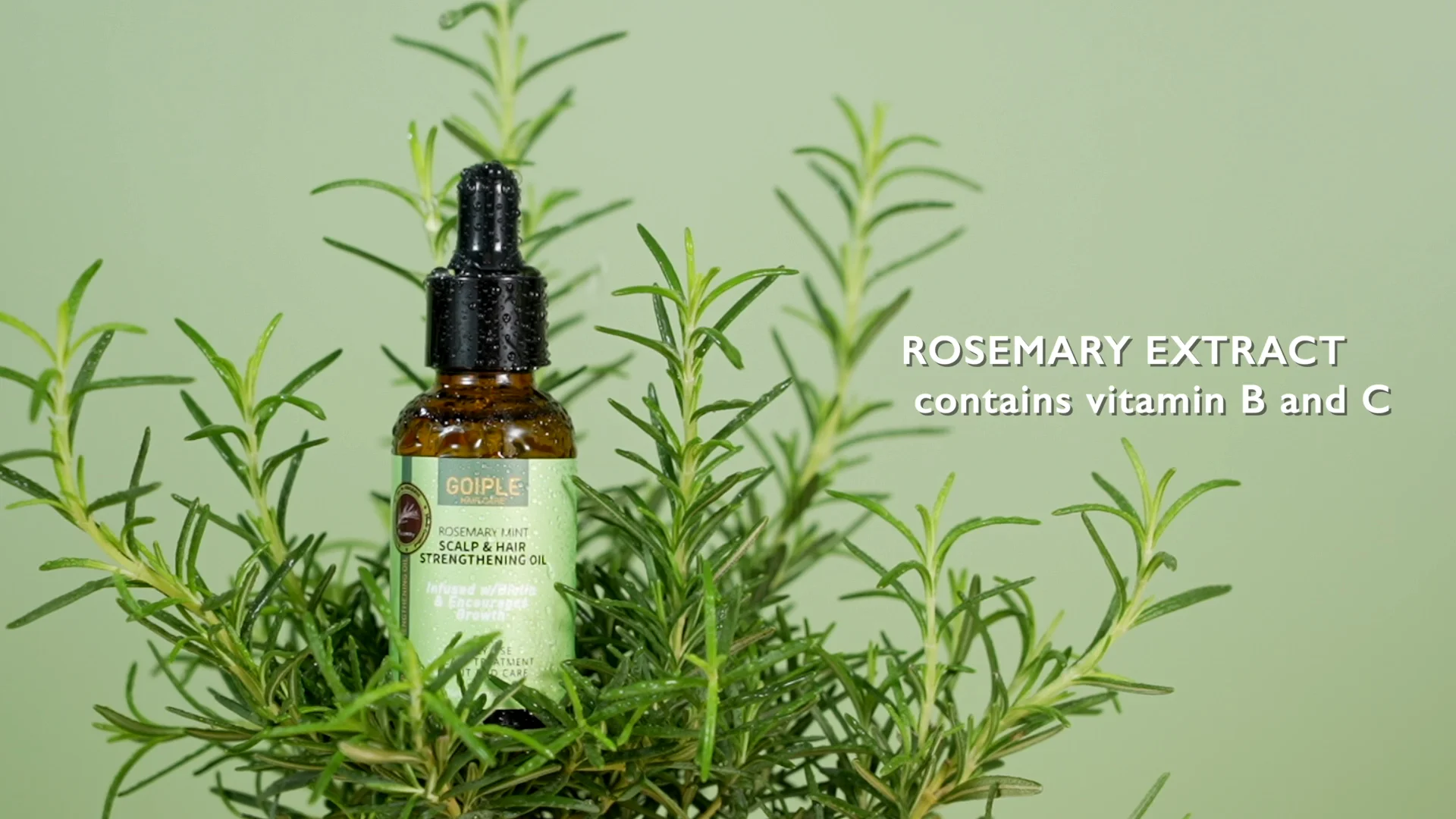 Private Label Natural Rosemary Nourishing Serum Anti Hair Loss Care Treatment Products For 8803