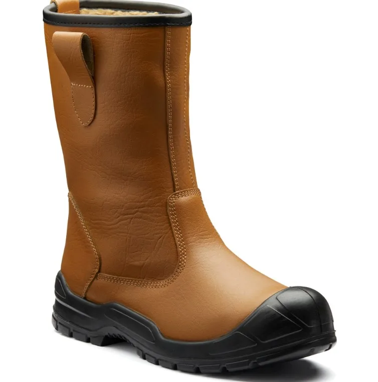 waterproof  high cut rigger boots safety boots  with steel toe for construction worker or outdoor workers