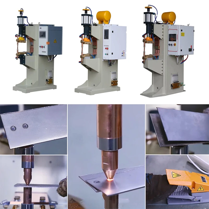 MFDC Spot Automatic Welding Machine Relay Silver Contact Electric Welding Equipment