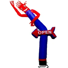 Custom Printed Inflatable Air Dancer Tube Man for Outdoor Party Event Advertising Sky Dancer Model with Blower Accessory