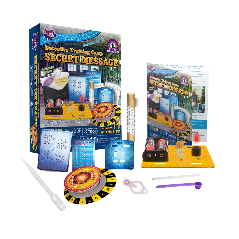 Kids Activity Set 11 Secret Spy Missions Gadgets