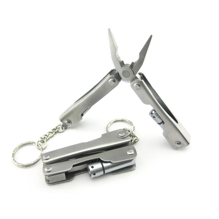 Multitool Plier Mini Edc Multi Tool Led Pocket Tool Portable Folding