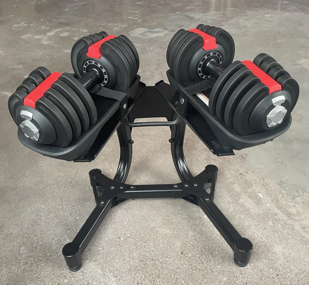 Home Gym Equipment 40Lbs Free Weights Dumbbells 3-in-1 Dumbbell Barbell Kettlebell Sets 24kg 52.5lb Adjustable Dumbbells Set supplier