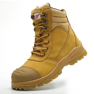 Safety Boots S3 Standard High Quality High Cut Shoesless Shoes Zipper Customised logo