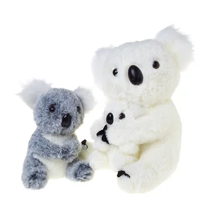 Custom Gray Plush Koala Bear Toy Stuffed Koala Baby Soft Toys