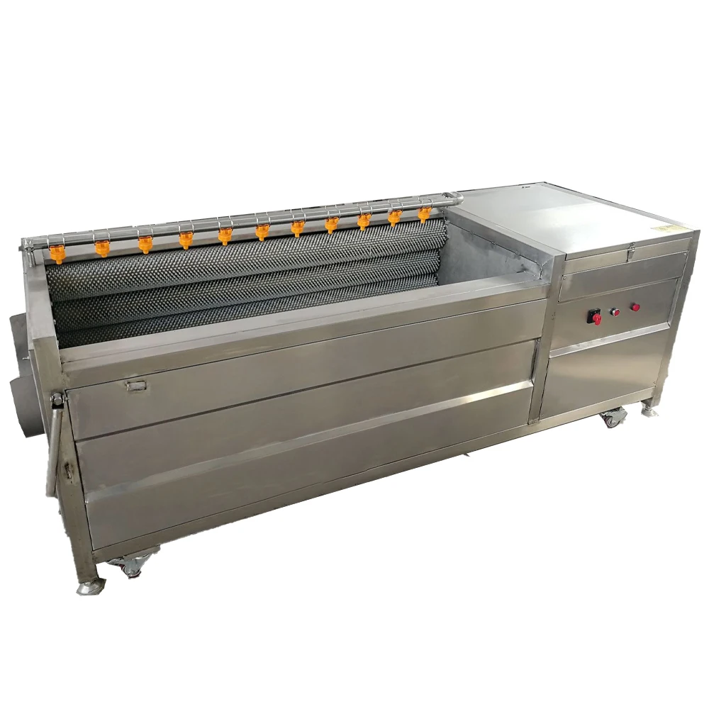 Brush Roller Type Mussel Seashell Washing Machine Radish Cleaning Peeling  Machine Taro Beetroot Washing Machine - Buy Fruit And Vegetable Roller