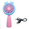 led mini fan pink