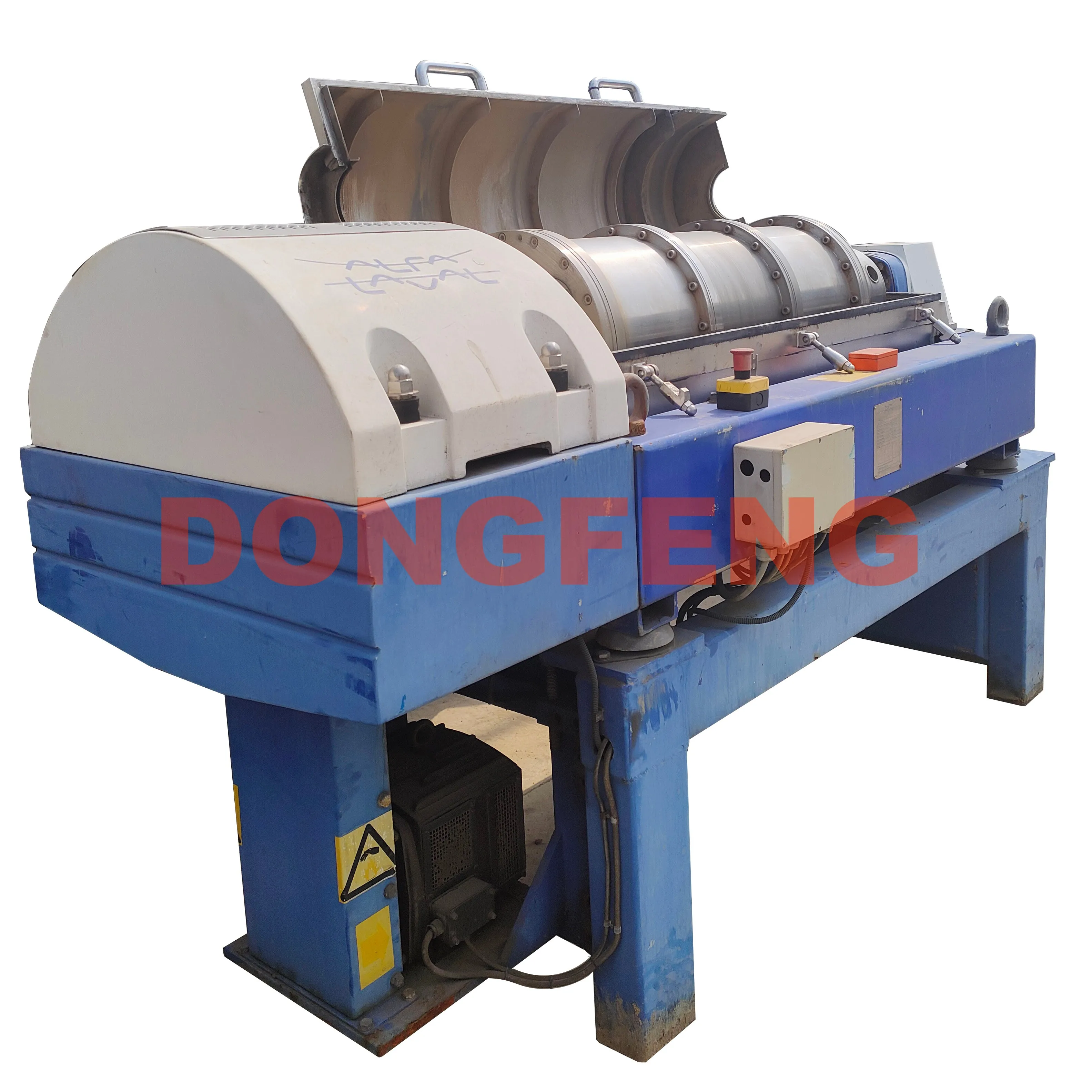 Used Laval ALDEC 404 Decanter Centrifuge for Waste Water Separation Core with Bowl Component