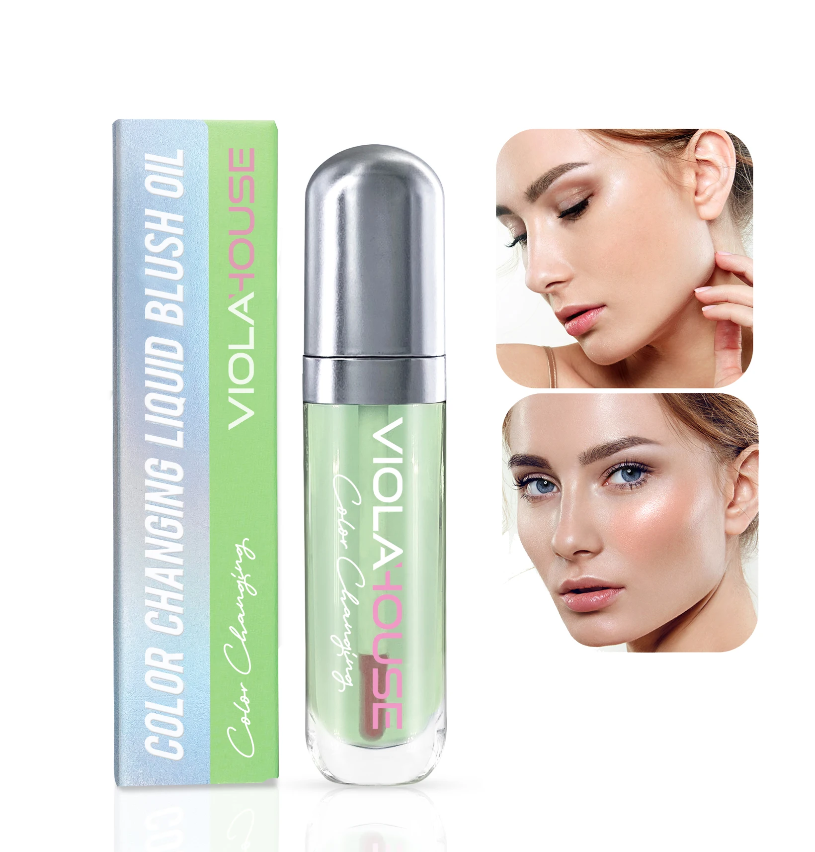 Liquid Blush Wholesale Low Moq Makeup Pink Long Lasting Shimmer Color Change for Face