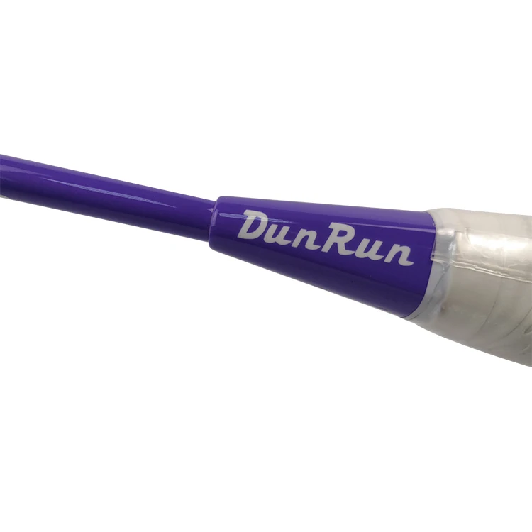 Dun Run изготовленным на заказ логосом узор на открытом воздухе для занятий спортом в закрытых помещениях профессиональные штативы из углеродного волокна без разъемов, ракетка для игры в бадминтон