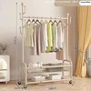 100cm Double-layer storage basket white