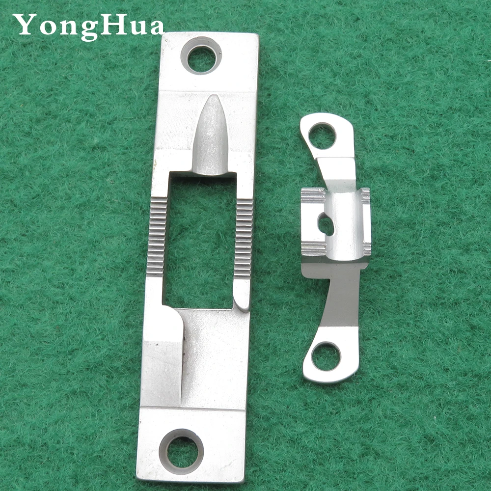Sewing Machine Parts Accessories Piping Needle Plate & Feed Dog For