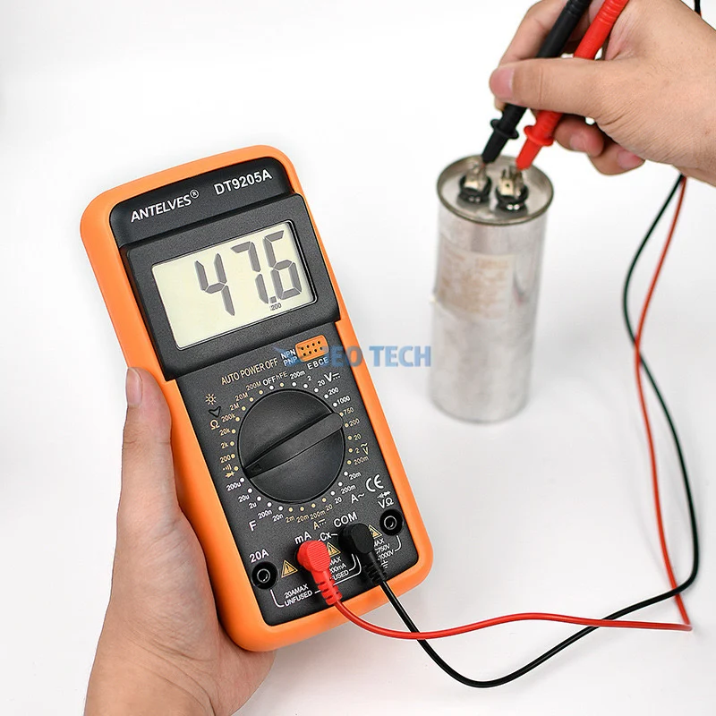 DT9205A Smart Multimeter Digital Tester Overload Protection Detector Electrician test Multi Meter Digital Multimeter