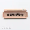 1 Pair - LC 13 - clear glue