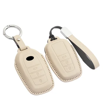 Car Key Cover For Toyota RAV4 Highland Coralla Hilux Fortuner Land Cruiser Camry Crown Car Key Protector Shell Accessories